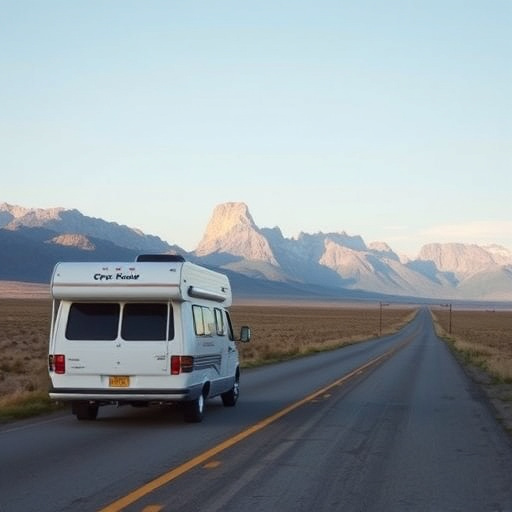 RV, open road