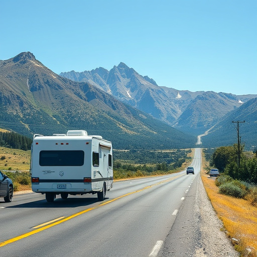 RV, open road