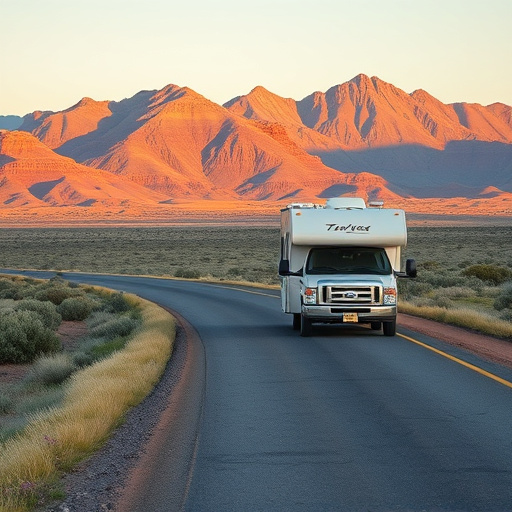 RV, open road