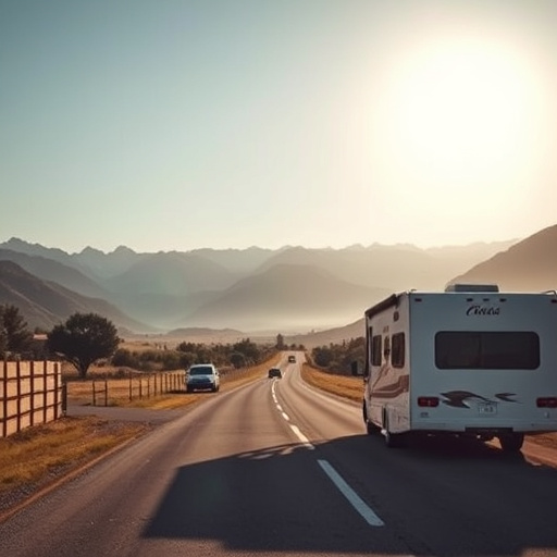 RV, open road