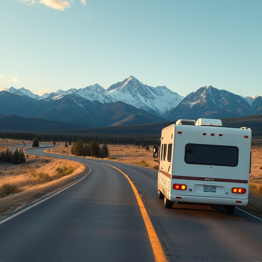 RV, open road