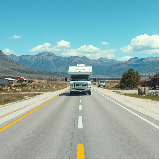 RV, open road