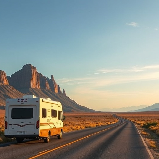 RV, open road