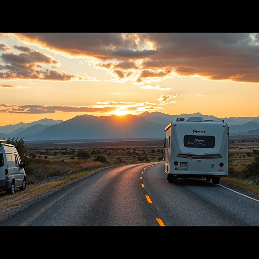 RV, open road