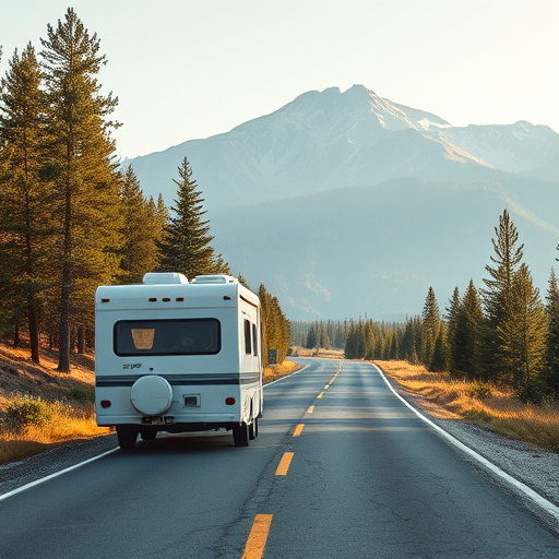 RV, open road