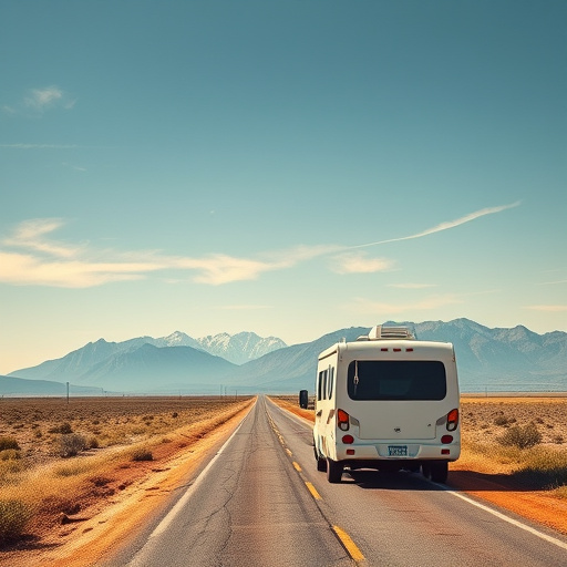 RV, open road