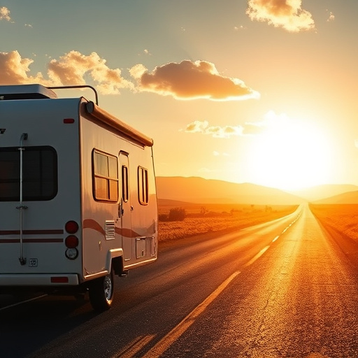 RV, open road