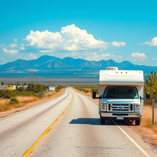 RV, open road