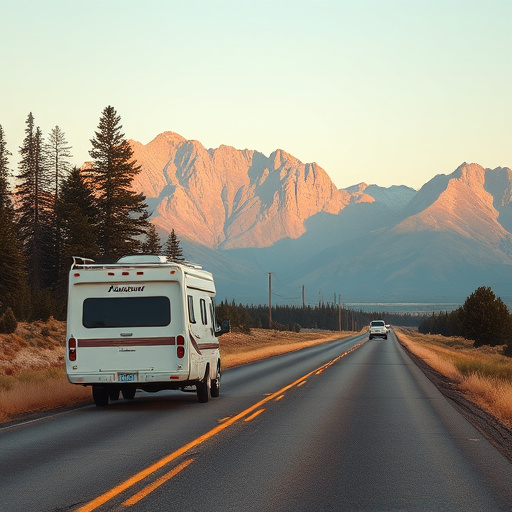 RV, open road