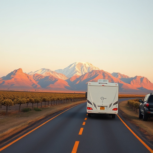 RV, open road