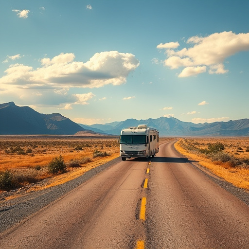 RV, open road