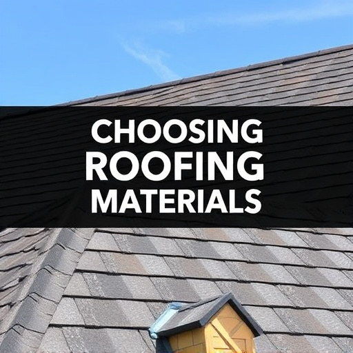 Choosing Roofing Materials