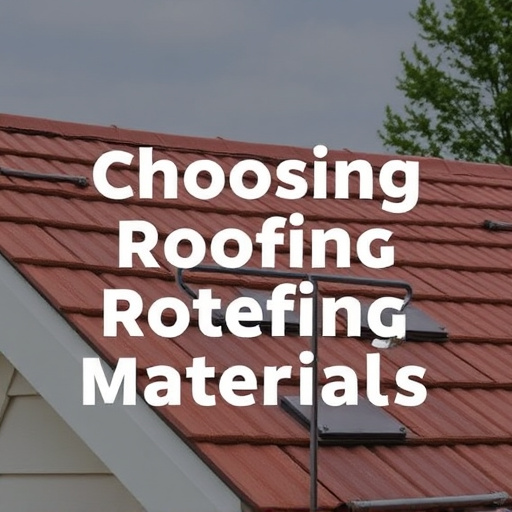 Choosing Roofing Materials