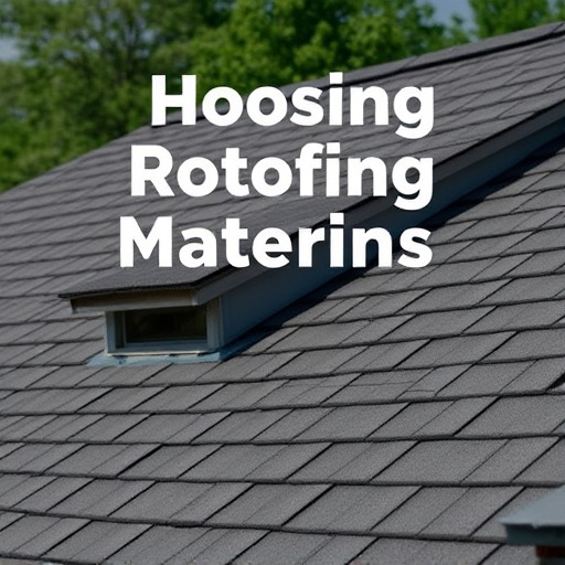 Choosing Roofing Materials