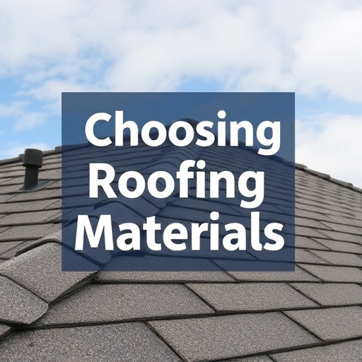Choosing Roofing Materials