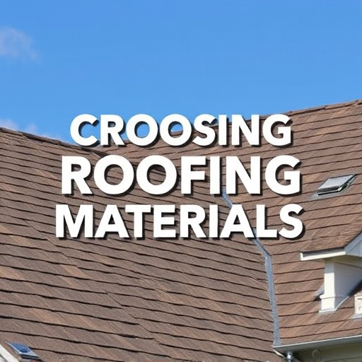 Choosing Roofing Materials