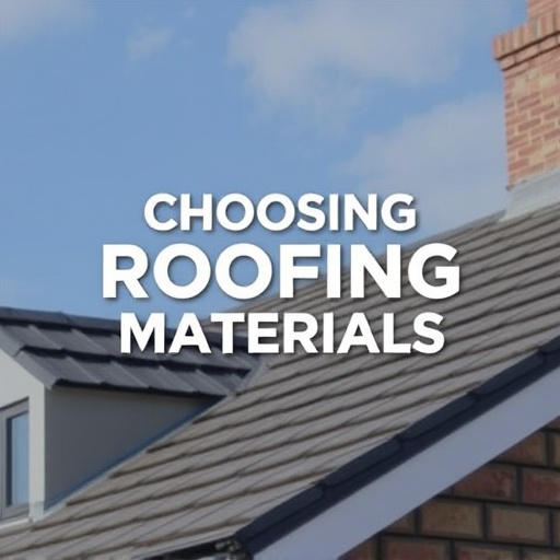 Choosing Roofing Materials
