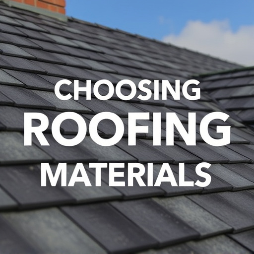 Choosing Roofing Materials