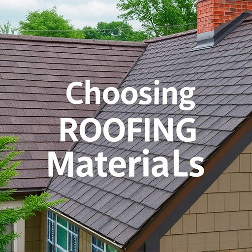 Choosing Roofing Materials