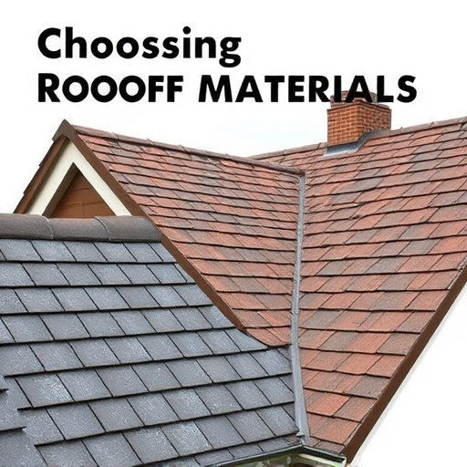 Choosing Roofing Materials