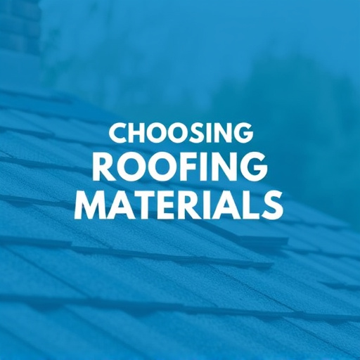 Choosing Roofing Materials