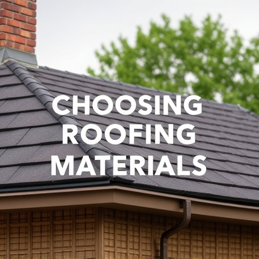 Choosing Roofing Materials