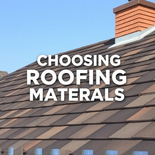 Choosing Roofing Materials