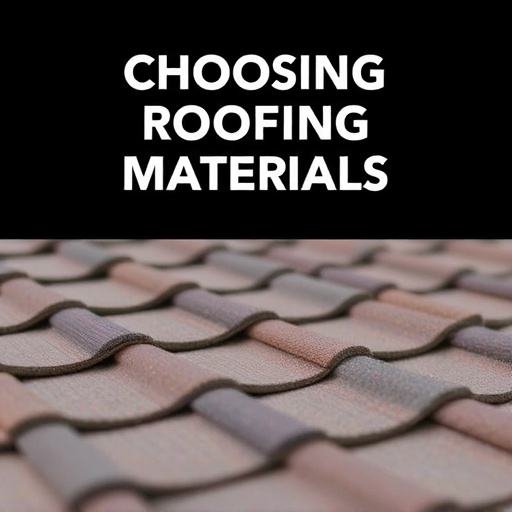 Choosing Roofing Materials