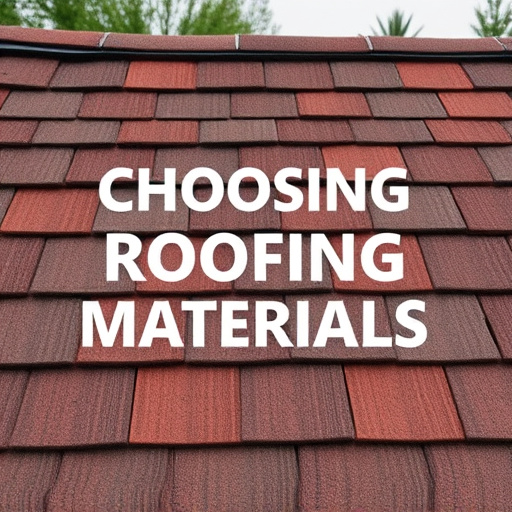 Choosing Roofing Materials