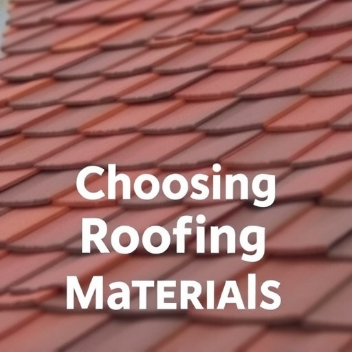 Choosing Roofing Materials