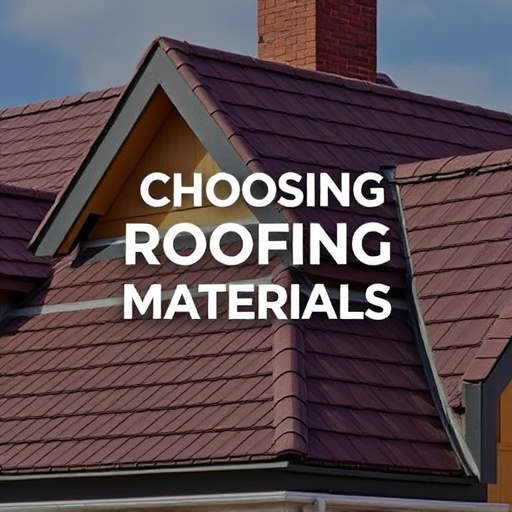 Choosing Roofing Materials