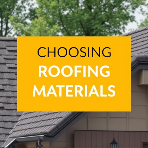 Choosing Roofing Materials