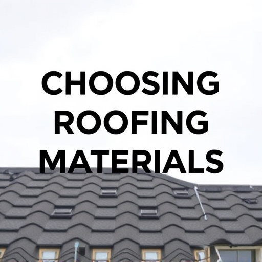 Choosing Roofing Materials