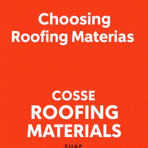 Choosing Roofing Materials