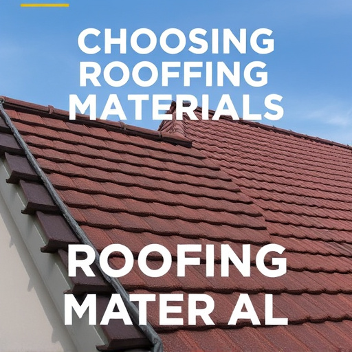Choosing Roofing Materials