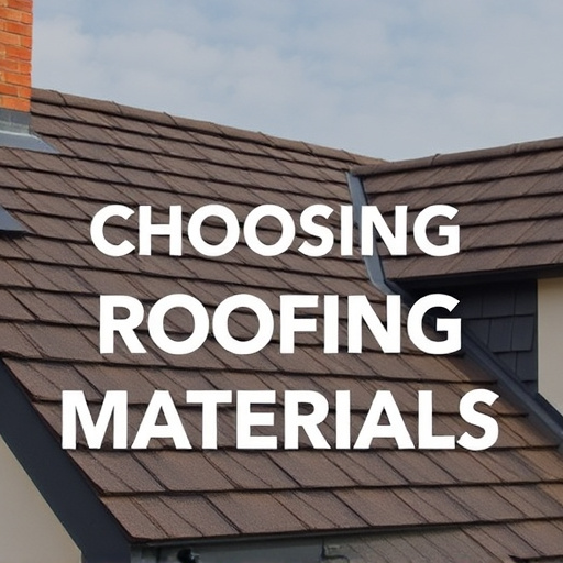 Choosing Roofing Materials