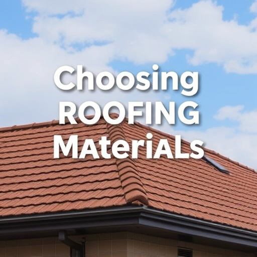 Choosing Roofing Materials