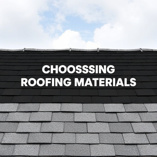 Choosing Roofing Materials
