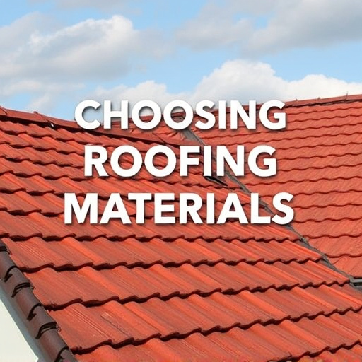 Choosing Roofing Materials