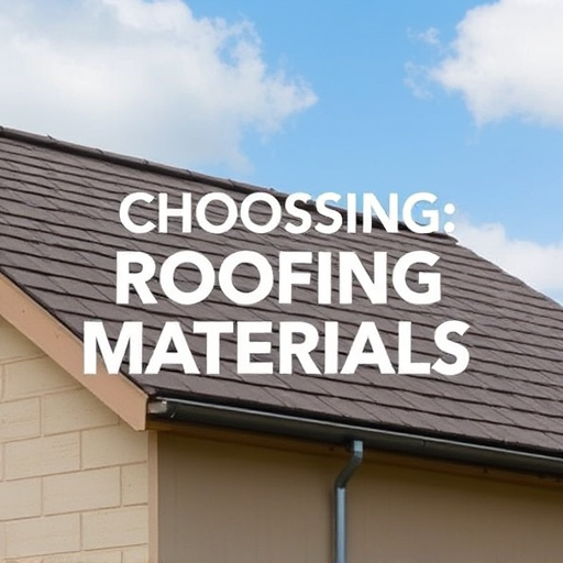Choosing Roofing Materials