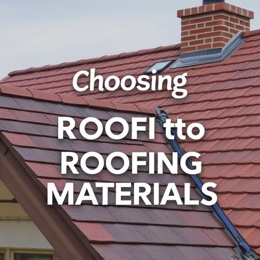 Choosing Roofing Materials
