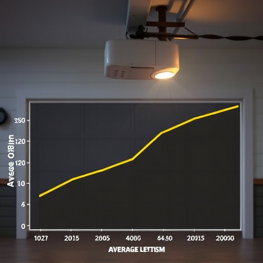 average lifespan of a residential garage door opener