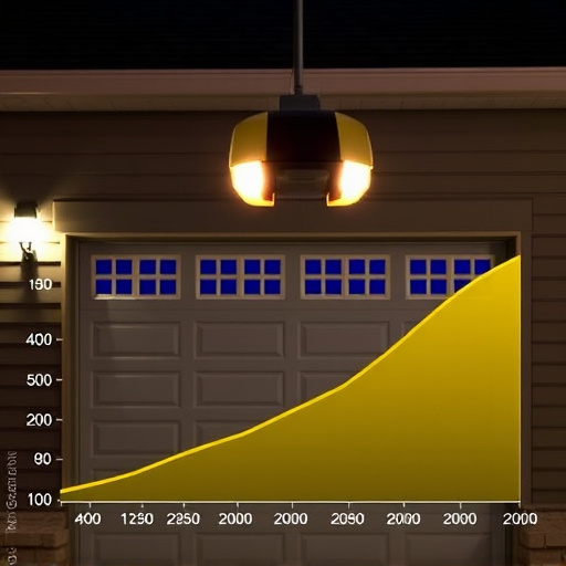average lifespan of a residential garage door opener