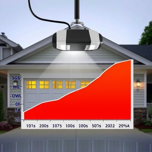 average lifespan of a residential garage door opener