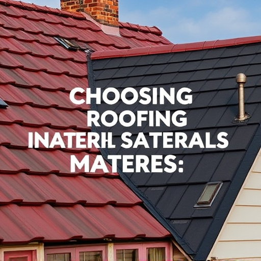 Choosing Roofing Materials