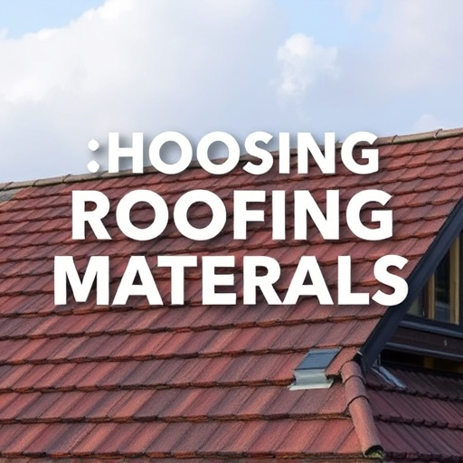Choosing Roofing Materials
