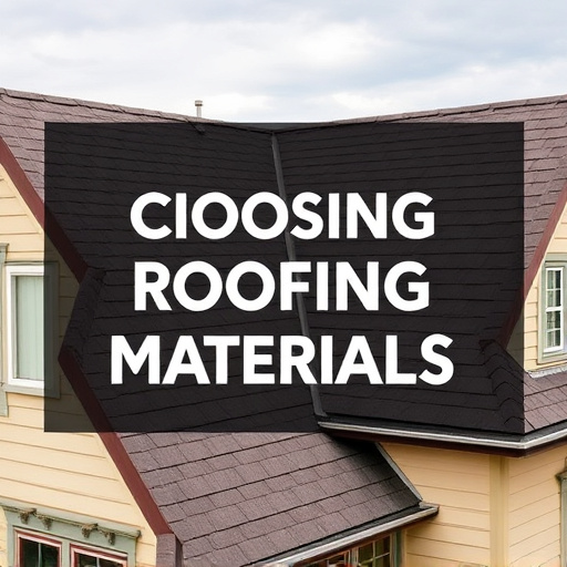Choosing Roofing Materials