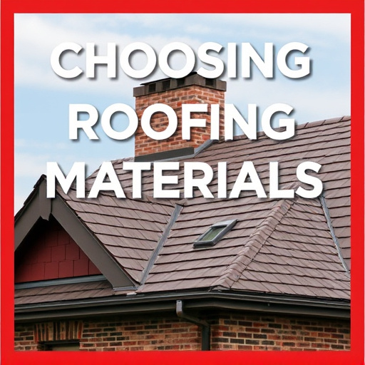 Choosing Roofing Materials