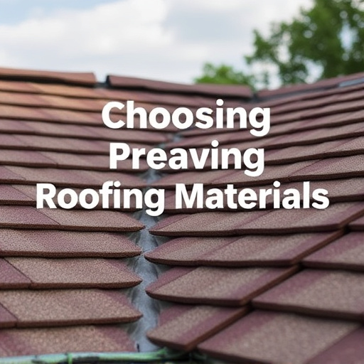 Choosing Roofing Materials