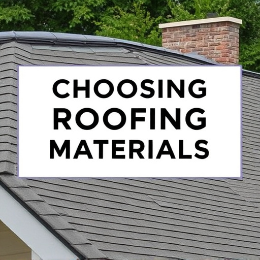 Choosing Roofing Materials